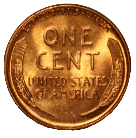 ✅ 1942-P BU UNC Lincoln Wheat Cent BU UNCIRCULATED Coin From OBW Bank Roll