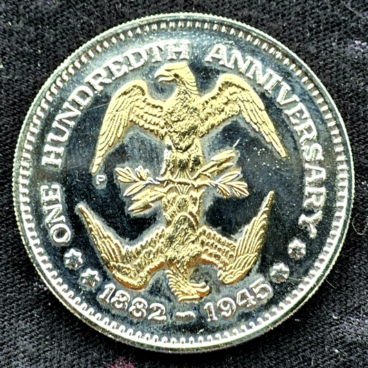 Commemorative Coin Franklin Delano Roosevelt 1982 100th Anniversary