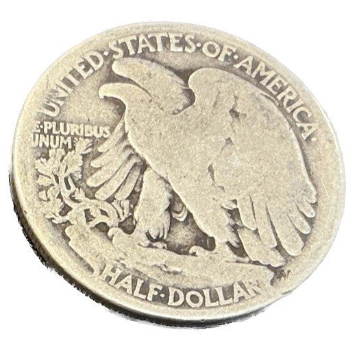 โญ๏ธ1917 Walking Liberty 90% Silver Half Dollar Early Year Average Circulated Coin