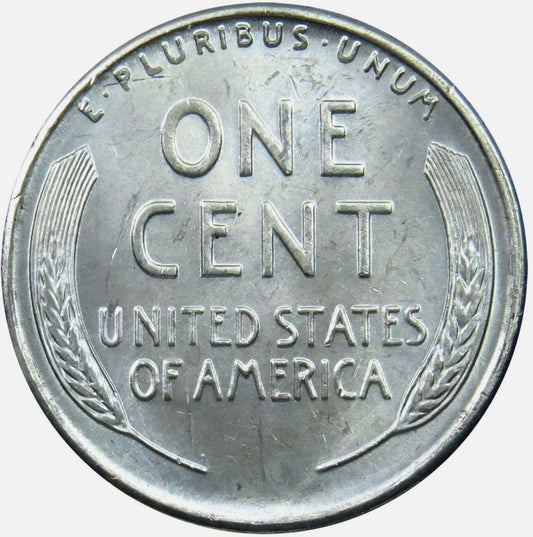 π₯ 1943 BU Steel Wheat Cent WWII Wartime Coin from Old Bank Wrapped (OBW) Roll