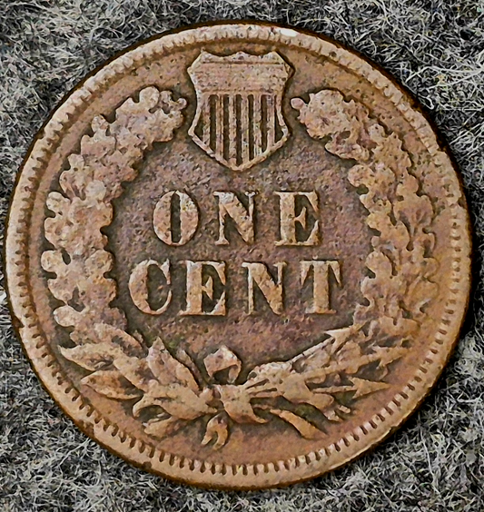 1883 Indian Head Cent Penny VF Features Full Liberty, Receive Coin Pictured 1C