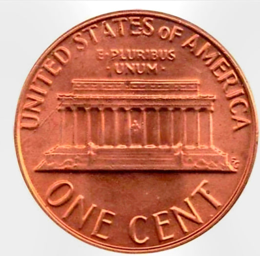 1983 D Lincoln Memorial BU Brilliant Uncirculated 1C From 🔥OBW Bank Roll🔥