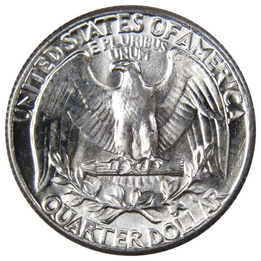 1964 Washington Quarter BU Uncirculated Mint State 90% Silver 25c US Coin 1