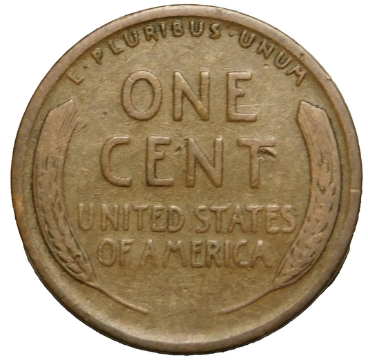 1910 P Lincoln Wheat Cent Good - Very Good (G-VG) Copper Average Circulated 1c