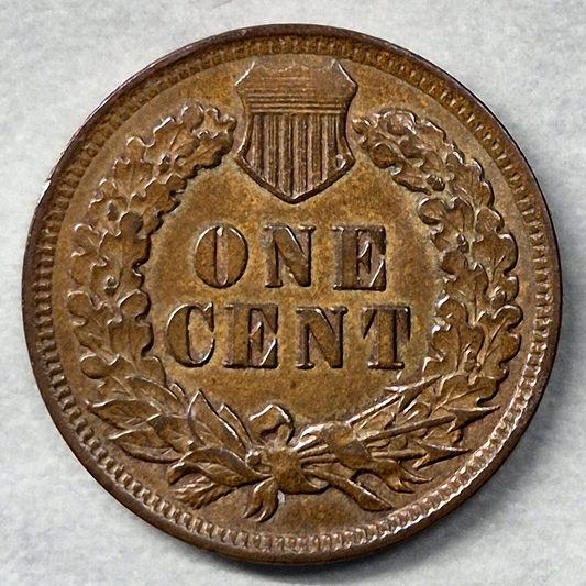 1903 Indian Head Cent Penny 1C Uncirculated BU Brown Full LIBERTY & Diamonds