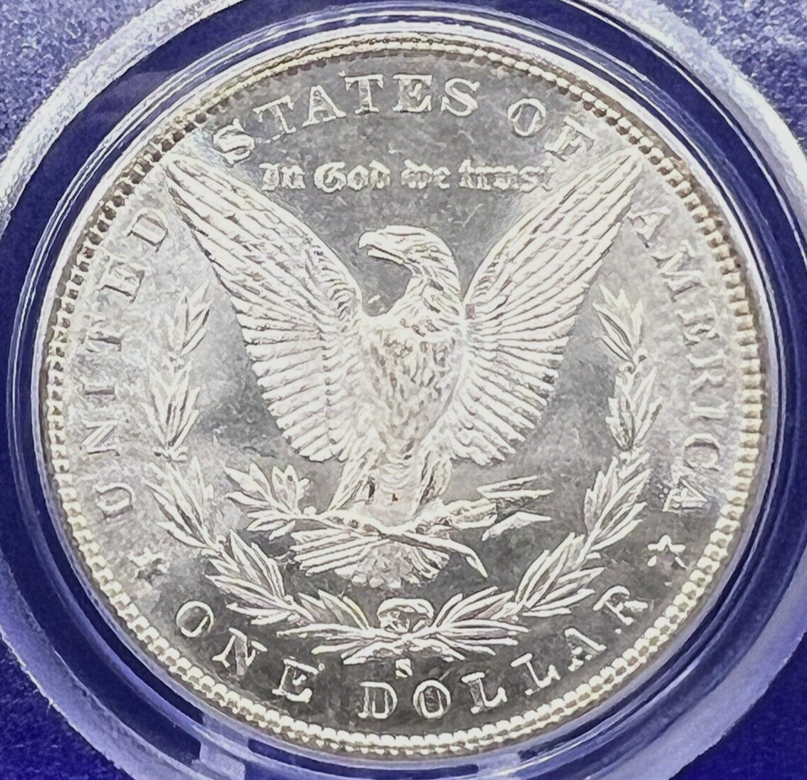 🔥MS64 GRADED 1881-S PCGS Morgan Silver Dollar OGH Label