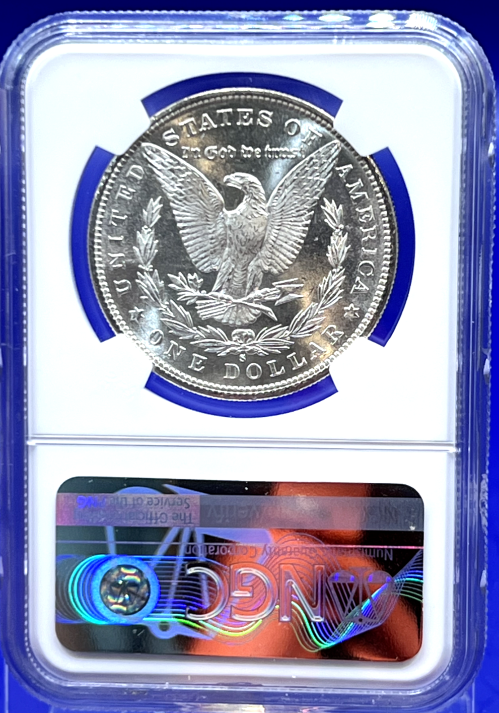 1881-S Morgan 90% Silver Dollar NGC MS-65 Beautiful Blast White Sharp Strike