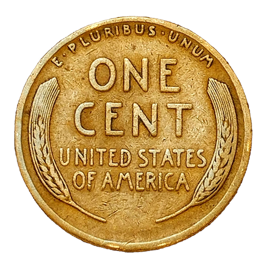 1917 D Lincoln Wheat Cent Good - Very Good (G-VG) Copper Average Circulated 1c