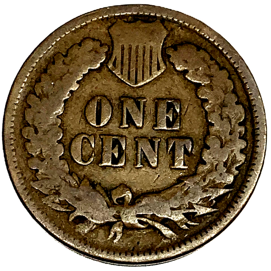 1900 Indian Head Cent Good-Fine (G-F) Average Circulated Condition Copper Penny