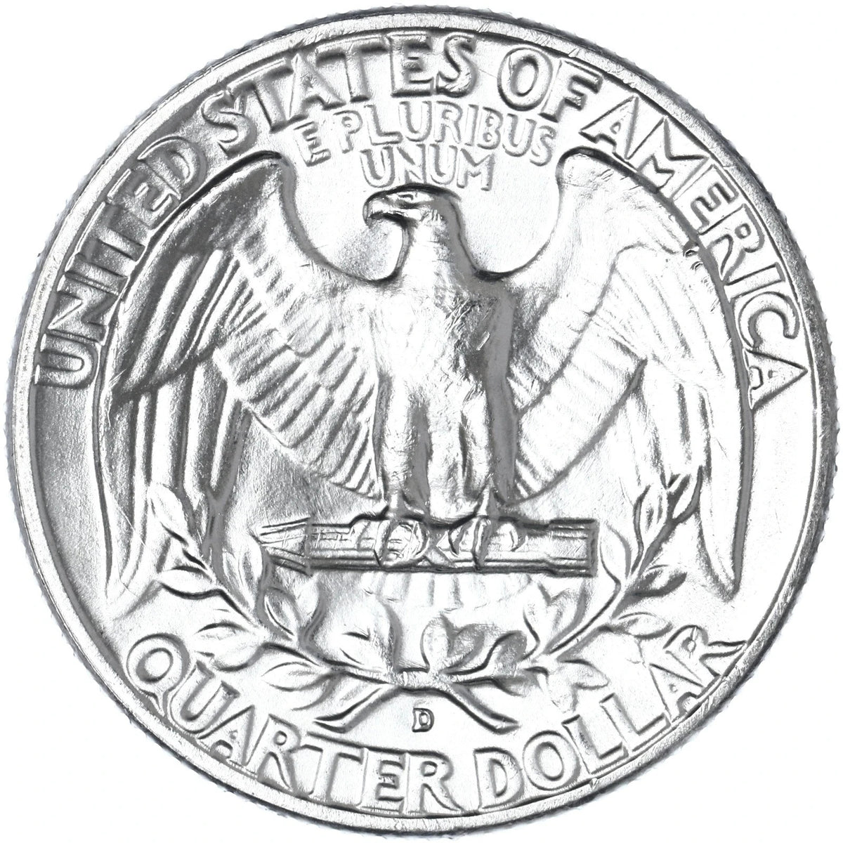 ⭐️ 1957 D Washington Quarter 90% Silver GEM BU ⭐️ Beauty US Coin from OBW Roll