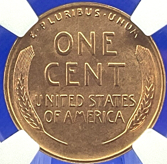 1944 S Lincoln Wheat Cent NCG MS 66 RD โ
Sharp Crisp RED Detail Post WWII Penny