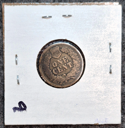1862 1C BN Indian Cent 2nd Variety Collectable G-VG Features Over 160 yrs Old 1C