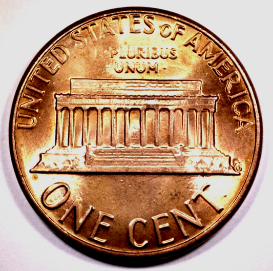 1983 D Lincoln Memorial 🔥OBW Bank Roll🔥BU Brilliant Uncirculated 1C From
