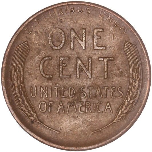 1947 S Lincoln Cent Average Circulated Condition Copper Penny San Francisco Mint