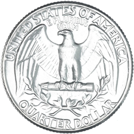 1964 P ⭐️ Washington Quarter BU UNCIRCULATED 90% SILVER ⭐️ Bright Shiny Coin