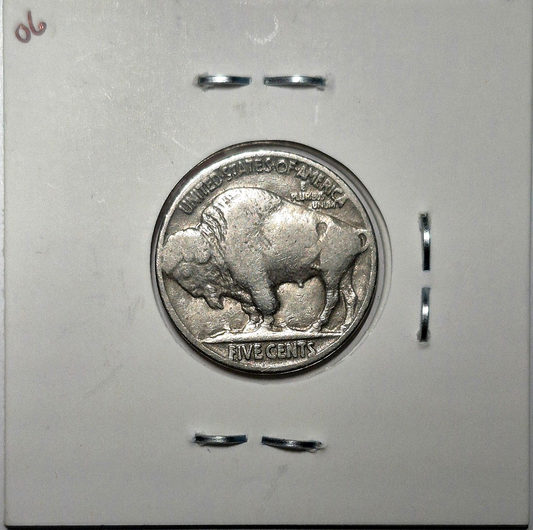 1934 Buffalo Nickel Sharp VG-F Features Partial Horn Better Date, Coin Shown