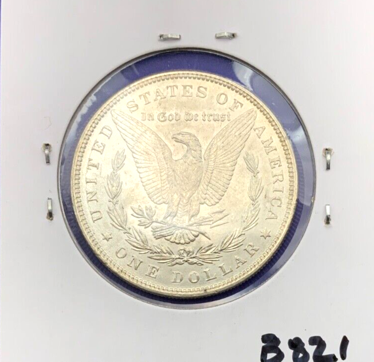 1888 Morgan 90% Silver Dollar BU Gem Shiny, Bright, Well Struck Coin