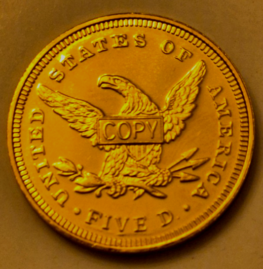 13.21 Grams of .999 SILVER with 18K Gold Plating Shipped in a Capsule