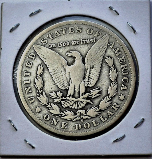 1901 **S** MORGAN 90% SILVER DOLLAR VG-F Features *NICE COIN!* $1