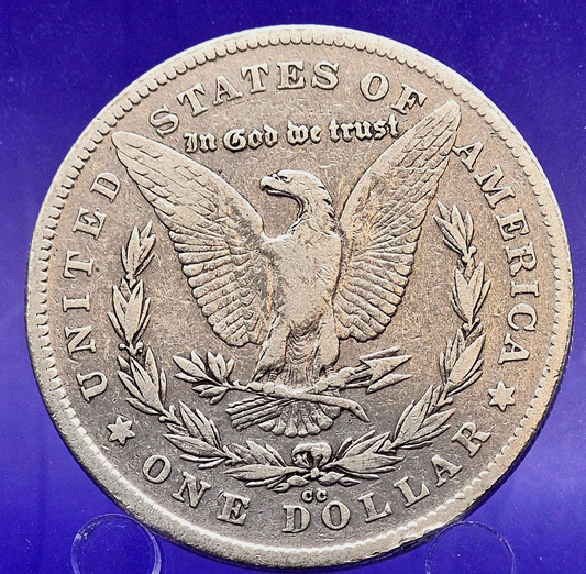 ⭐ 1878-CC Morgan Silver $1 Dollar Strong AU Features KEY Date! Carson City $1