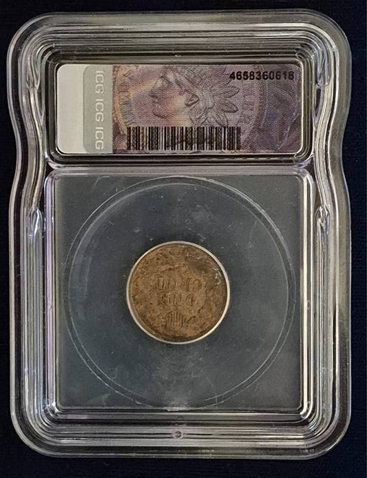 1896 INDIAN HEAD CENT - ICG - Genuine - Good -Very Good Features