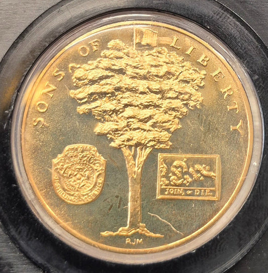1972 Bicentennial 1776-1976 Washington Son of Liberty Medal 250th anniversary 26