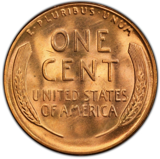 β
1954-S Lincoln Wheat Cent Choice BU 1c BRILLIANT UNCIRCULATED From OBW Roll