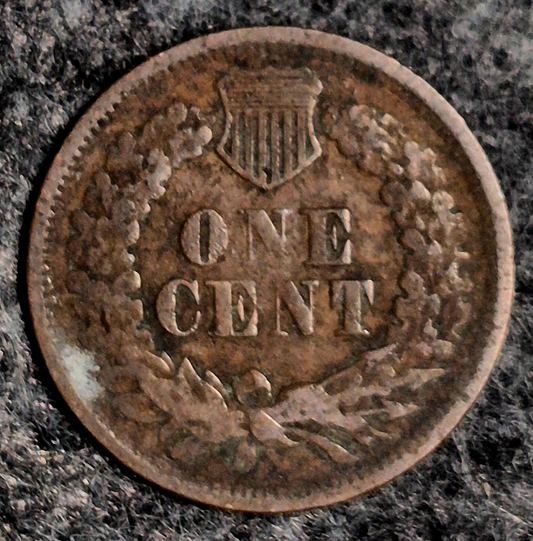 1864 Indian Head Cent Penny Good Features Variety III, Coin Pictured 1C