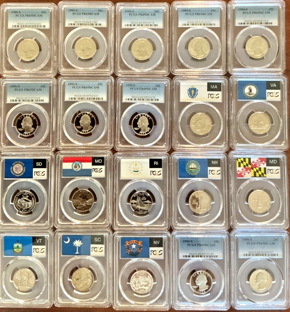 GRADED COINS - 💰 PCGS or NGC U.S. Mint 💰 Bonus Discounts 🔥UNCIRCULATED !!