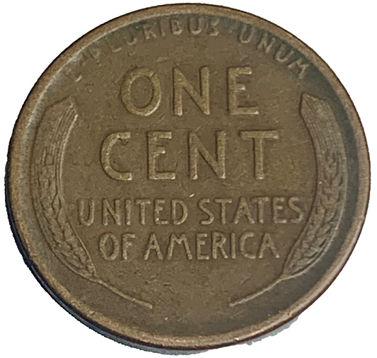 ✅ 1920-S Lincoln Cent ~ Good (G) to (VG) Very Good Condition Copper Penny