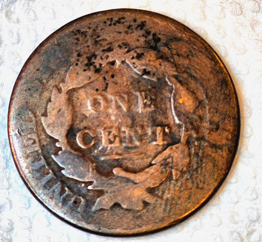 1828 Large Narrow Date 1C Coronet Head Cent N2 R2 GSID 946 Good Features