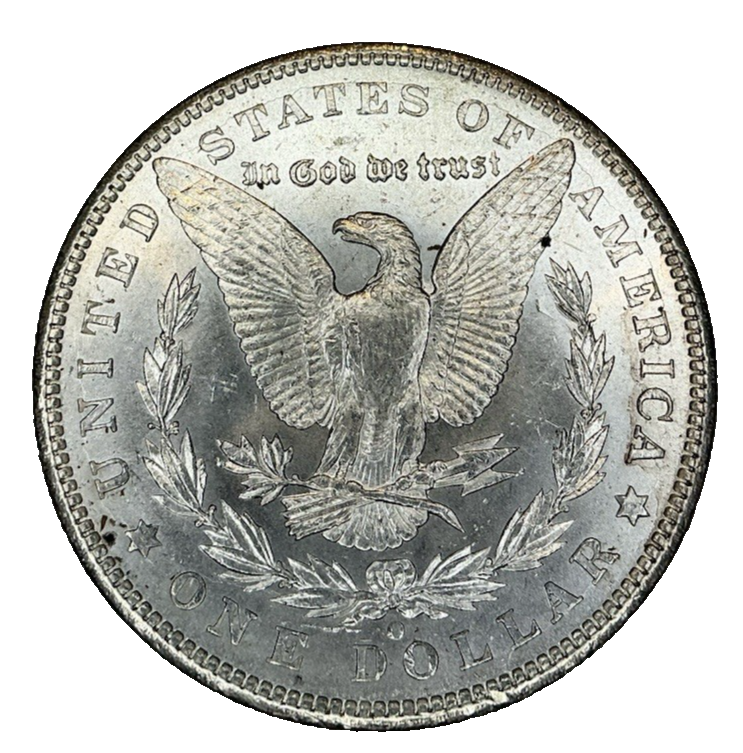 1904 O Morgan 90% Silver Dollar Brilliant Uncirculated BU Bright Sharp Coin
