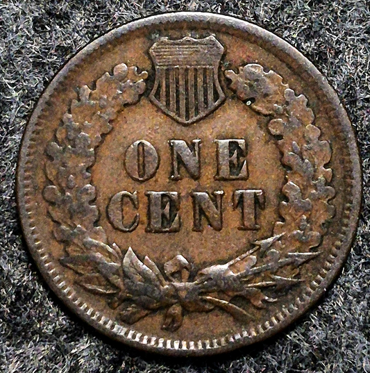 1899 Indian Head Cent Penny VF+ Features Part Liberty, Receive Coin Pictured 1C