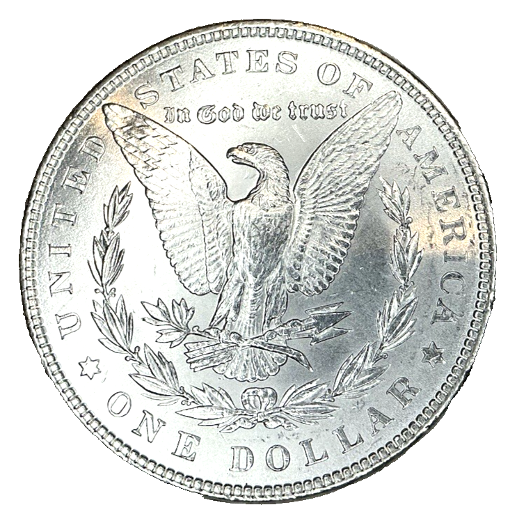 1887 (P) Morgan Dollar Brilliant Uncirculated BU Bright Sharp Strike 90% Silver