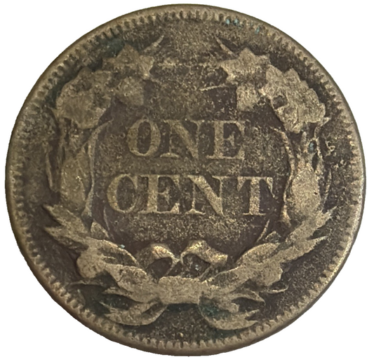 1858 Flying Eagle 1c One Cent Very Good Condition Pre Civil War Copper Coin