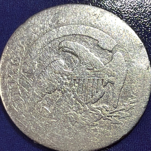 1835 Capped Bust Half Dime H10c AG About Good Early US Silver Coin