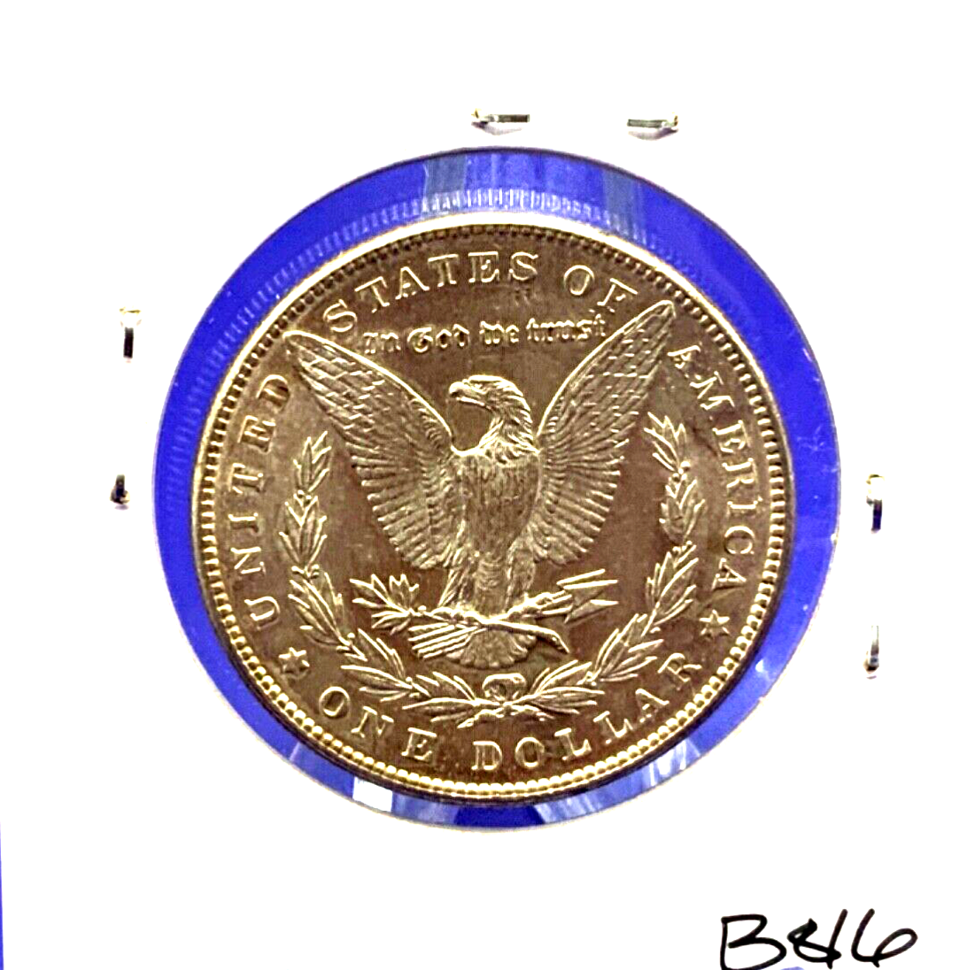 1886 Morgan 90% Silver Dollar BU Gem Shiny, Bright, Well Struck Coin MS Features