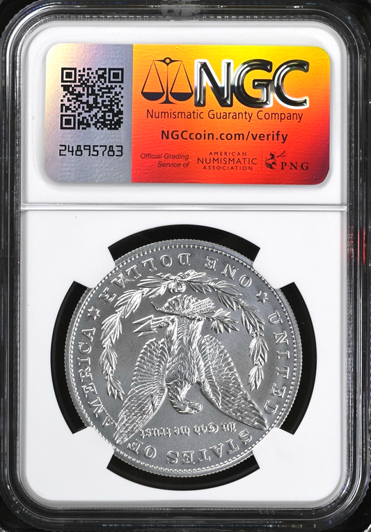 π₯ 2023 $1 Morgan Silver Dollar NGC MS70 THE OFFICIAL RED BOOK Label Coin Bible