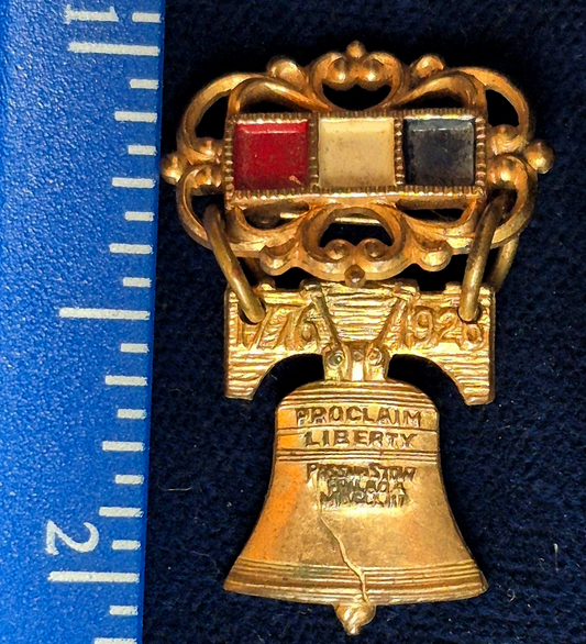 Vintage 1926 Philadelphia Sesqui-Centennial Expo Souvenir Liberty Bell Medal