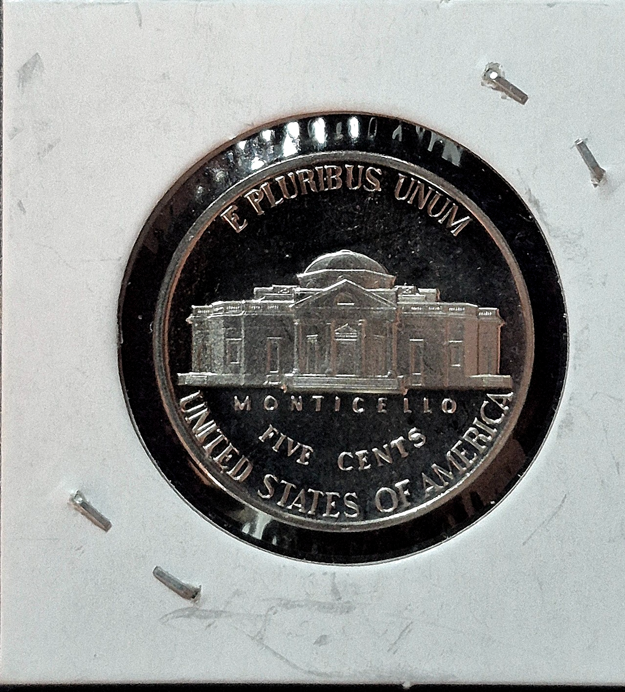 1996-S Jefferson Nickel Gem 5 Full Steps Proof Coin