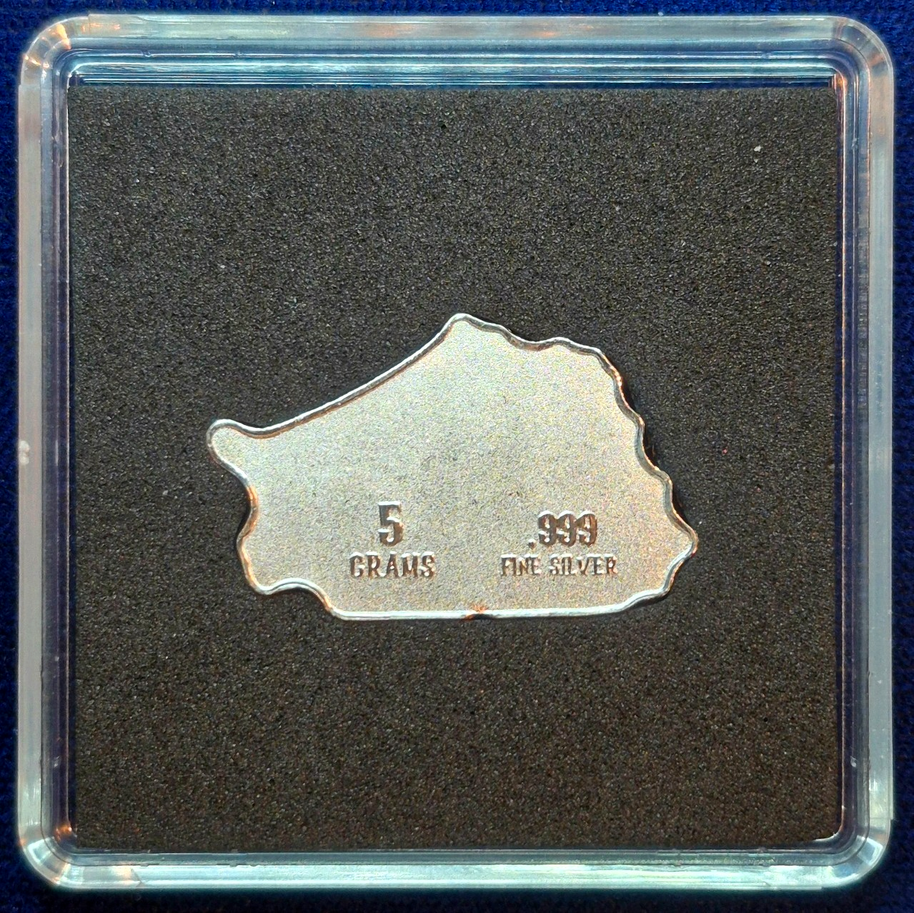 5 GRAM .999 FINE SILVER PAN SILVER PIRATE SHIP #1,390 OF 3,000 LIMITED MINTAGE