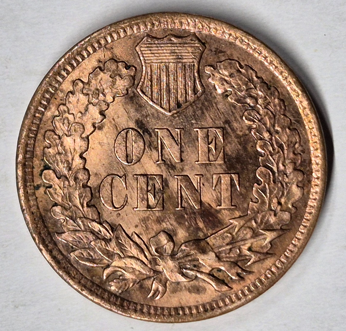 1907 Indian Head Cent Choice AU-MS Features High Grade Coin Shown 1C