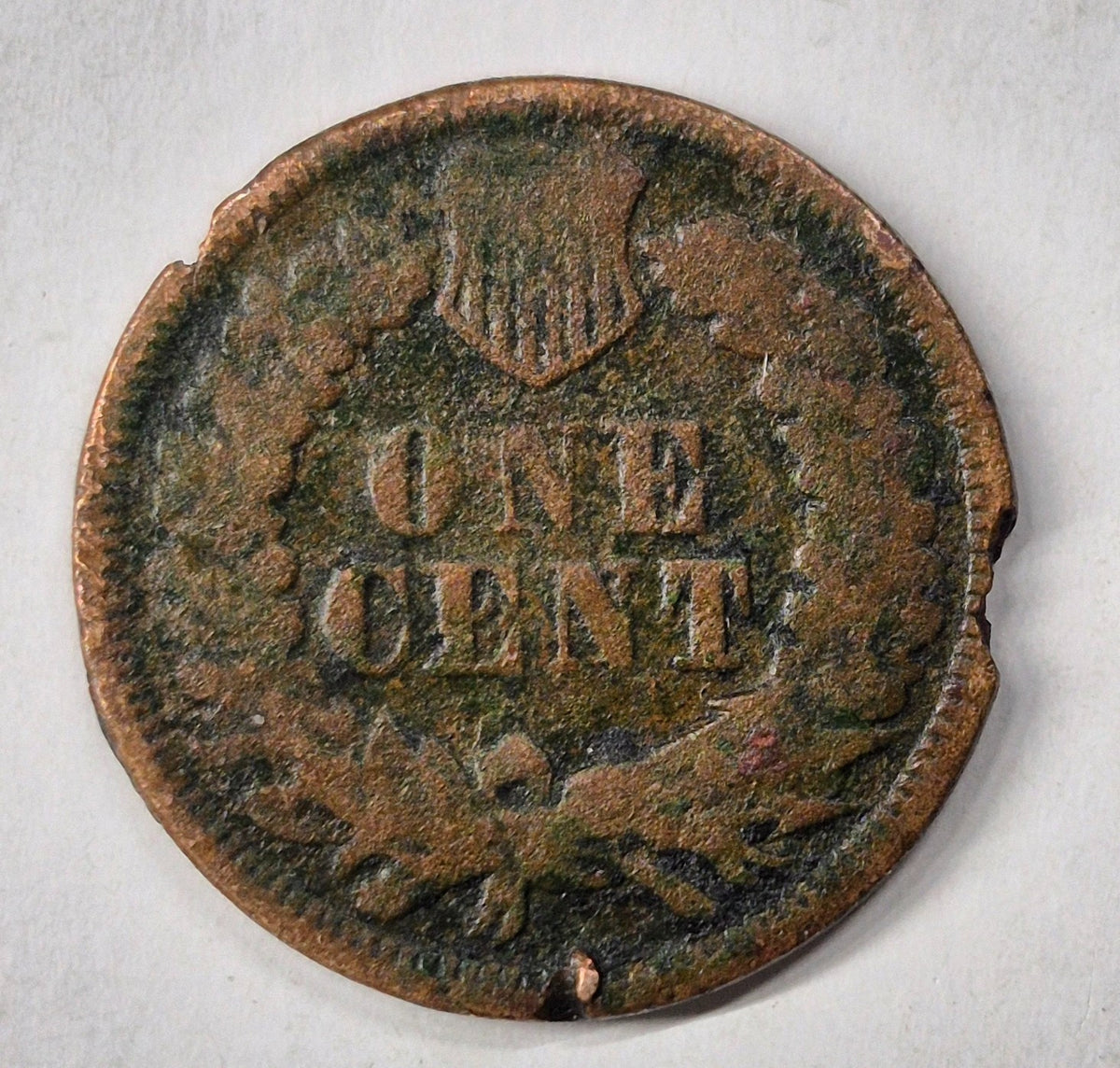 1870 Indian Head 1C Good Features Environmental 😎Reconditioner Challenge Coin