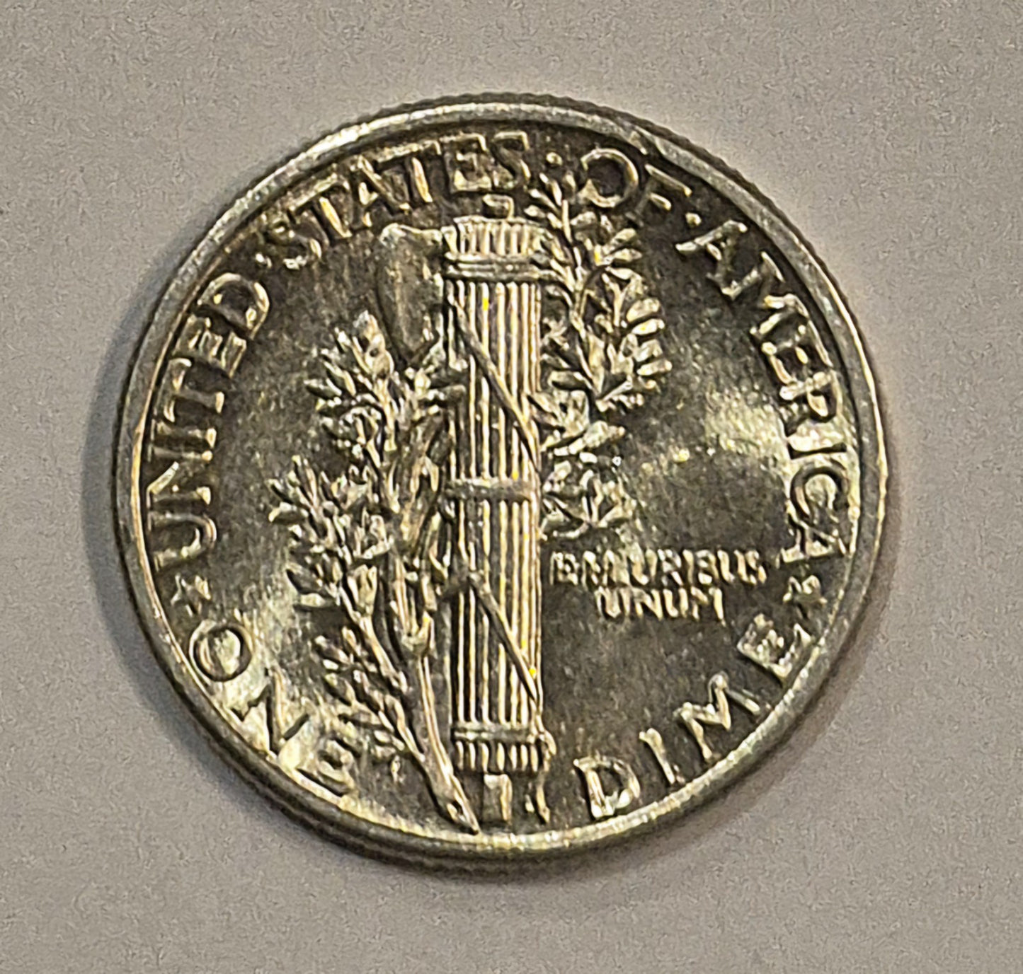 1942-P Mercury Dime Strong Blast White MS Features 90% Silver 10c