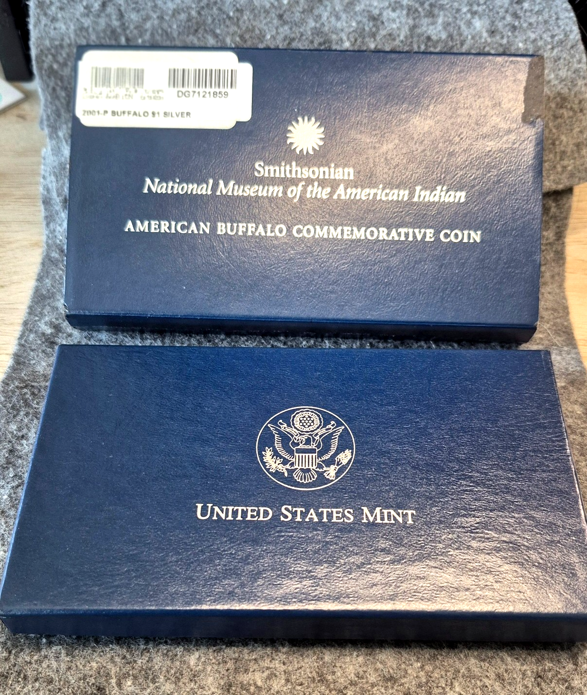 2001-P American Buffalo Commemorative 90% Silver Dollar Proof Coin OGP COA Limit