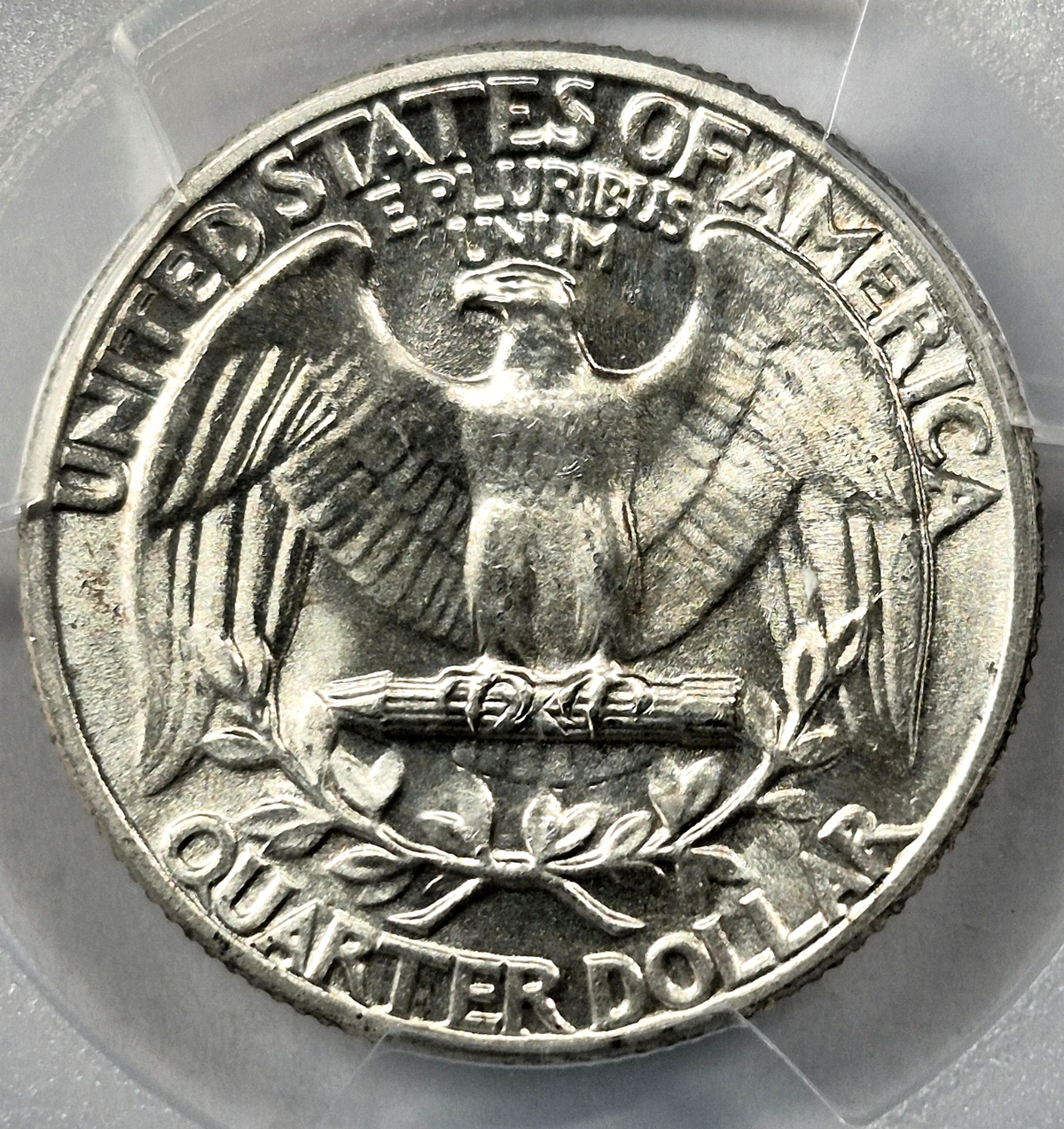 1943 25C Washington Quarter Dollar PCGS MS64 50872049