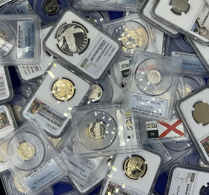 GRADED COINS - 💰 PCGS or NGC U.S. Mint 💰 Bonus Discounts 🔥UNCIRCULATED !!