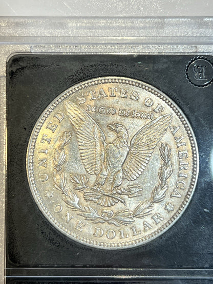 🔥1921 Morgan Silver Dollar 💎BA Authenticated💎 Very Good Condition In Slab