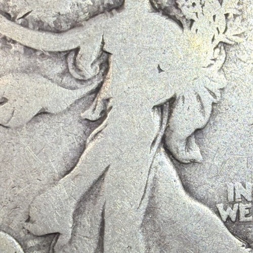 1918 Walking Liberty Half Dollar 50C G Good 90% Silver Early Date US Coin