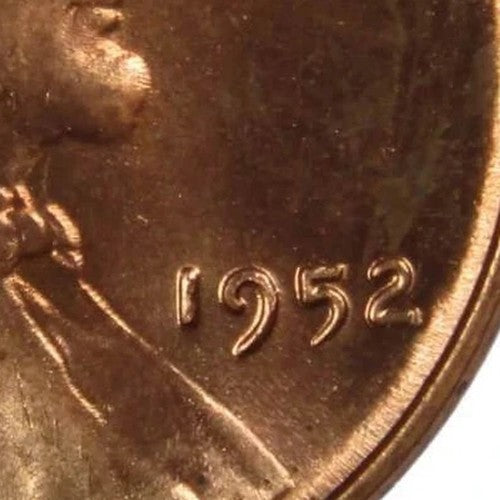 1952 Lincoln Wheat Cent Choice BU RED 1c BRILLIANT UNCIRCULATED From OBW Roll